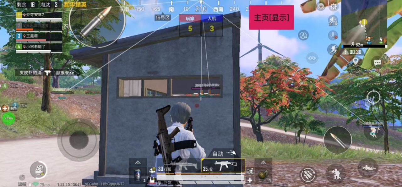 和平精英《剑齿虎》辅助